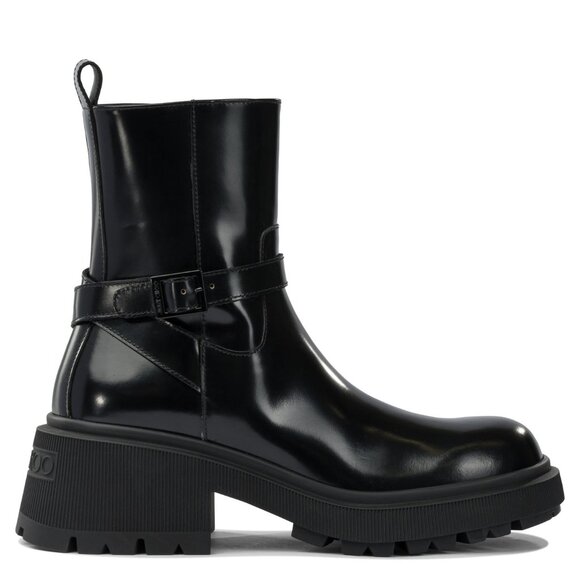 Jimmy Choo Conny Flat Ankle Boots IT 37 Women - Picture 1 of 5